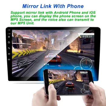 2 Din 9 Colių Android 8.1 Universalus Automobilio Radijo Dvigubo Din Stereo GPS Navigacijos Brūkšnys Vaizdo WIFI, USB, 
