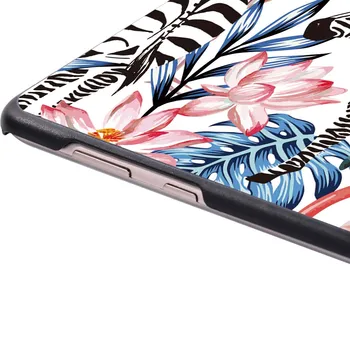 Planšetinio kompiuterio Atveju, Huawei MediaPad T3 8/T3 10 9.6 Colių/T5 10 10.1 Colių 2020 M Nauji Slim Flamingo Sunkiai Shell +Stylus