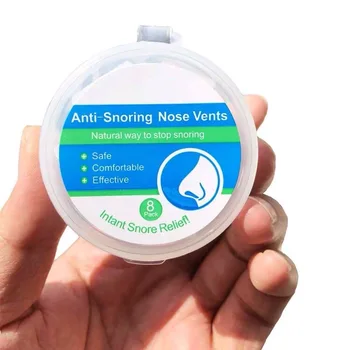 4PCS /set Knarkimas Sprendimas Anti-Knarkimas Prietaisų Profesionalų Snore Kamštis Nosies Angos Snore Nosies Dilators Geriau Miegoti