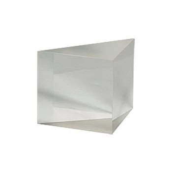 Optinis Trikampė Prizmė 20mm stačiu Kampu Vidaus Atspindžio Prizmės Veidrodis, Atspindintis Paviršius Padengtas Aliuminio ir Juoda