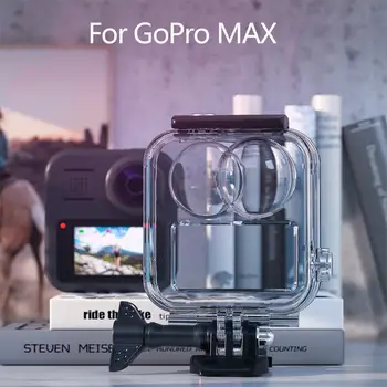 Atsparus vandeniui Atveju GoPro MAX Panoraminis Veiksmų, Kamera po vandeniu Apsauginis gaubtas, Nardymo Reikmenys