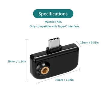 Mini Protingas USB Infraraudonųjų spindulių Termometras Dual Režimai Temperatūros Matavimo Įrenginys palaiko 