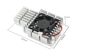 NanoPC-T4 specialios šilumos kriaukle su ventiliatoriumi Paramos PWM automatinis koregavimas 