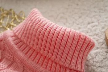 Kūdikių mergaičių megztinis rudenį/žiemą dėvėti šiltas animacinių filmų sweatershirt vaikų puloveriai viršutiniai drabužiai naujagimiams golfo drabužiai