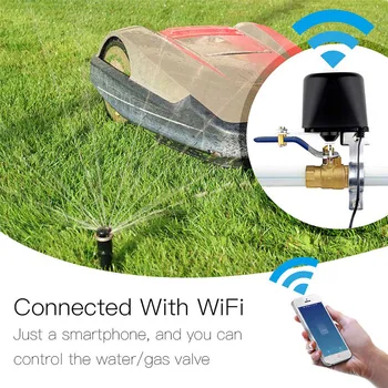 Wifi Smart Vožtuvas Belaidžio Tuya Mobiliojo telefono App Nuotolinio Valdymo Namų Automatikos Dujų, Vandens Vožtuvo Valdymas Balsu Alexa 