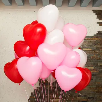 12inch 2.2 g tirštėti širdies formos balionas Vestuvės Santuoka Balionas Pasiūlyti balioną Helio balionas 50pcs/daug