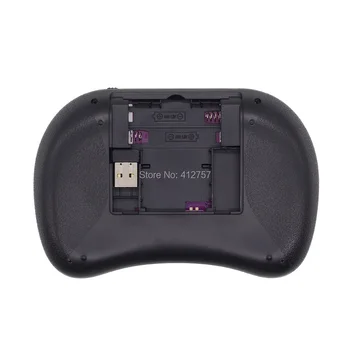 I8 arabų Klaviatūra 2.4 G Mini Belaidė Klaviatūra Oro Pelė su Touchpad Android TV Box, Mini PC, Projektoriai