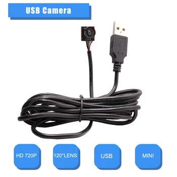 HD 720P Plataus kampo Objektyvas, Vaizdo Stebėjimo uv-C USB Kamera, mini USB modulis VAIZDO PCB Lenta CMOS Windows pc webcam nemokamas pristatymas