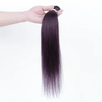 Rebecca Violetinė violetinė Šviesūs Žmogaus Plaukų Ryšulių Brazilijos Plaukų Pynimas Ryšulių, Tiesūs Plaukai, Didmeninė Vieną Ryšulių Plaukų Pardavėjai
