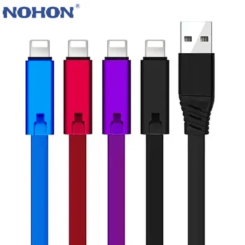 NOHON Atkurti Micro C Tipo 8pin USB Laidas, Greito Įkrovimo 