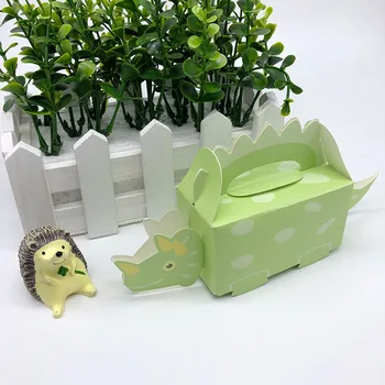 Džiunglių Šalies Naudai Dėžės gyvūnų dizainas Dragees Dėžutė Kūdikio Dušas Šalis Už Dėžės, Pakavimo Fabrikas Tiesioginė prekyba