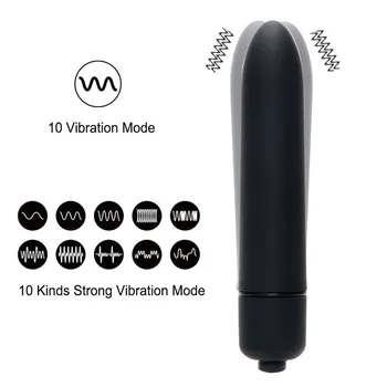 10 Greičio Mini Kulka Vibratorius Moterims Vandeniui Klitorio Stimuliatorius Dildo Vibratorius, Sekso Žaislai, Moters Sekso Produktai
