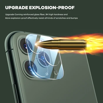 SmartDevil Objektyvas Protector, iPhone, 11 Pro Max vaizdo Kameros Apsaugos Anti-Scratch Visišką Diamond Objektyvas Kino High Definition