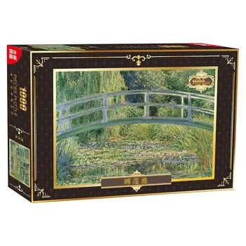 Jigsaw Puzzles 1000 Vienetų visame Pasaulyje Žinomų Naftos Tapyba Van Gogh Žvaigždėtą Naktį Mona Lisa popieriaus, Žaislų, Suaugusiems, Vaikams, dovanos