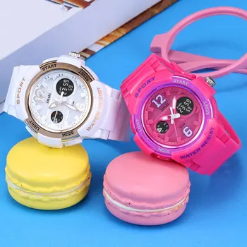 NUSTATYTI sutuoktinių sporto laikrodžiai mados SMAEL led laikrodžiai vandeniui karšto parduoti relógio masculino atsparumas 1509 1632Watch M