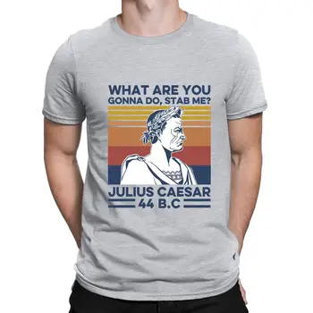 Ką tu ruošiesi daryti Dūris man? Julijus Cezaris Derliaus vyriški Marškinėliai Medvilnė Tee XS-3XL