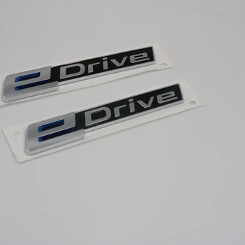 EDrive Automobilio Pusės Sparno Lipdukas Galiniai Laišką Ženklelis Emblema BMW 7 X1 X3 X5 i8 e Ratai
