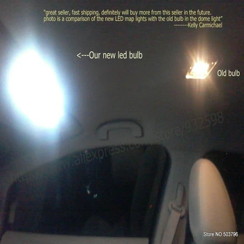 LED Vidaus reikalų Automobilių Žibintai kia sorento r kambarys dome žemėlapio skaitymas koja duris lempos klaidų 12pc