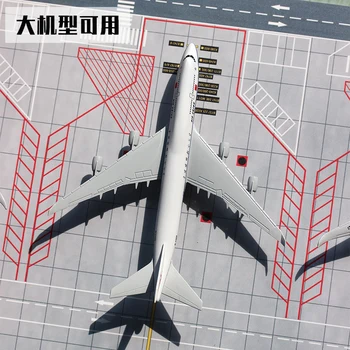 1/200 oro Uosto Keleivinių orlaivių kilimo ir tūpimo tako modelį PVC medžiagos, automobilių stovėjimo peronas padas lėktuvo plokštumos modelio orlaivių scena ekranas