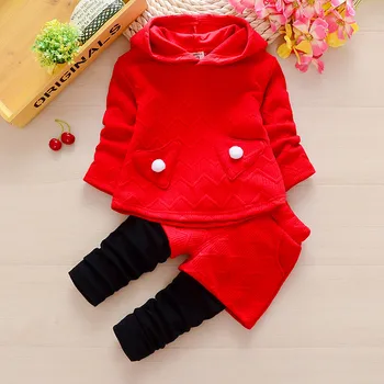 Naujagimio mergaičių pavasario rudens drabužių rinkiniai bamblys hoodies+kelnes 2vnt sporto tinka bebe mergaičių, kūdikių drabužius rinkiniai