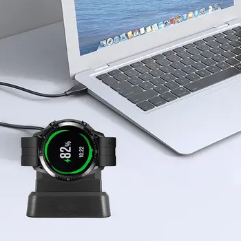Naujas Nešiojamas USB Įkroviklio Laidą Greito Įkrovimo Dokas Stovas Laikiklis Huawei Žiūrėti GT2/GT/GT2E/Magic/Dream Smart Watch Priedai