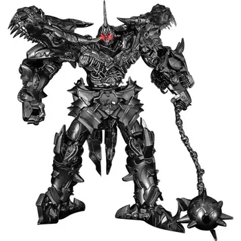 Transformatoriai Žaislas Milžinišką Optimus Prime + Viela, Metalo Lydinio Versija Dinozaurų 34cm Hand Made Modelis Žaislas Priedai Rinkti Dovanas
