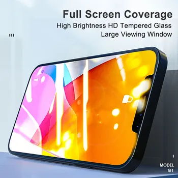 HOCO Stiklo Apple iPhone 12 mini 12 pro HD Grūdintas Stiklas Kino Screen Protector 3D Pilną Apsauginį Dangtelį iphone 12 ProMax