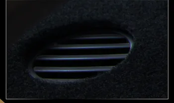 Audi A6 C7 S6 Avant Sedanas 2013 m. m. m. 2016 Dashmat Automobilių optikos Reikmenys prietaisų Skydelio Dangtelį Automobilių Brūkšnys Mat Saulės Šešėlis Kilimas