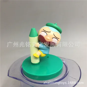 Naujas 4-5cm 6pcs/set Crayon Shin-chan PVC Veiksmų Skaičiai Žaislai Brinquedo Kolekcionuojamos Lėlės Modelio vaikams dovanos