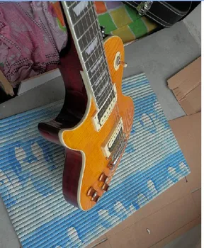 Kinijos gitara gamyklos užsakymą naujosios Kairės rankos standartinė elektrinė gitara 12yue17