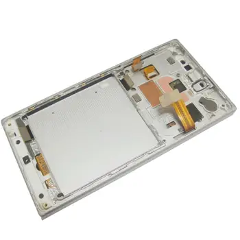 Dėl Nokia Lumia 830 LCD Ekranas Jutiklinis Ekranas skaitmeninis keitiklis komplektuojami Su Rėmo + Nemokamas Įrankiai Lumia N830 RM-984 5.0