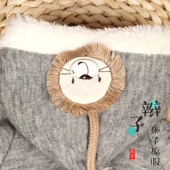 Kawaii stiliaus petnešomis šunims šiltos žiemos drabužių pet pižama, šuo, katė vilnos jumpsuit viduje mažylis kostiumas gaubtu šunų drabužius
