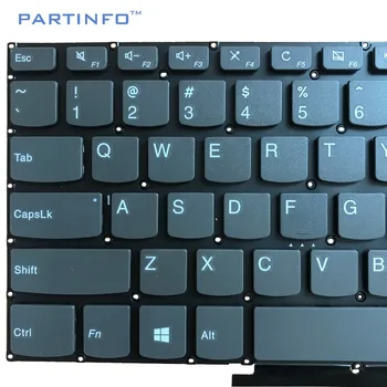 Nešiojamojo kompiuterio klaviatūra LENOVO YOGA120-14 320-14 520-14 720-15 FLEX5-14 taip pat Nešiojamas JAV klaviatūros tipas DELET klavišą PILKA