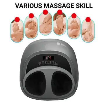 Elektros Foot Massager Shiatsu Minkymo Oro Suspaudimo Infraraudonųjų Spindulių Šilumos Terapija, Sveikatos Priežiūros Prietaisas Suteikti Tėvams Dovanos