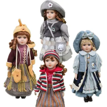 2019 Naujienos 40CM Europos Stiliaus Viktorijos Stiliaus Rusija Keramikos Klasikinės Lėlės Kilnus Porceliano Lėlės Aukštos Kokybės Žaislų, Dovanų Girl 8