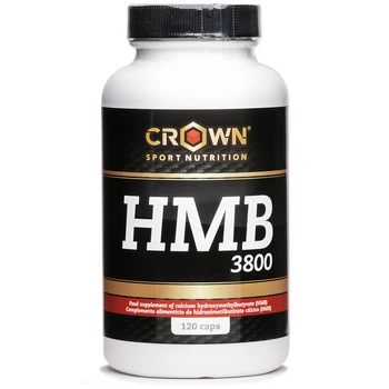 Crown Sporto Mityba, HMB 3800/950 mg vienoje kapsulėje, sporto papildas, Dopingo Nemokamai, intensyvus mokymas, sportas, 120 caps