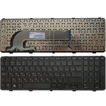 Naujas rusijos nešiojamojo kompiuterio klaviatūra HP PROBOOK 450 EITI 450 G1 470 455 G1 450-G1 450 G2 455 G2 470 G0 G1 G2 S15 / S17 RU Black