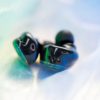 Shozy juodoji skylė, Nuimamas Audio 3.5 mm 0.78 mm 2pin aukso ir mėlynos Kabelis laisvų rankų įranga stebėti laidinio ausinės ausyje Dinaminių ausinių