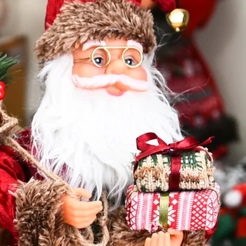 2020 Naujų Kūrybinių Santa Claus 60cm Linksmų Kalėdų Dekoracijos Namų Vaikų Naujųjų Metų Žaislą Dovanų Navidad Gimdymo Namų Dekoro