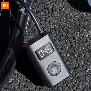 Xiaomi Nešiojamų pripučiami lobis Mini Padangų Slėgio Nustatymo Smart Digital Elektros Padangų Pripūtimo Oro Siurblys Motociklo Automobiliai