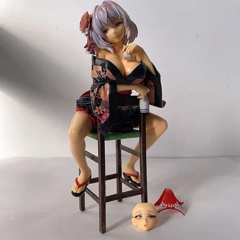 Anime Duomenys Skytube Kano Ebisugawa Iliustracijos Piromizu PVC Seksualus Žaislai Suaugusių Veiksmo Figūrėlė Modelio Lėlė, Minkšta Krūtinės Figurals