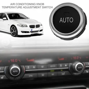 1Pcs Juoda Automobilių Automatinis Oro Kondicionierius Rankenėlė Temperatūros nustatymo mygtukas Pakeitimo Mygtuką BMW F10 F07 F02520