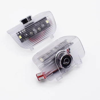 2vnt LED Lazeris Vaiduoklis Šešėlis Projektoriaus Lempa Automobilių Logotipą, Durų Sveiki atvykę Šviesos Honda SPIRIOR Odyssey Elysion CR-Z Auto Automobilis Prekes