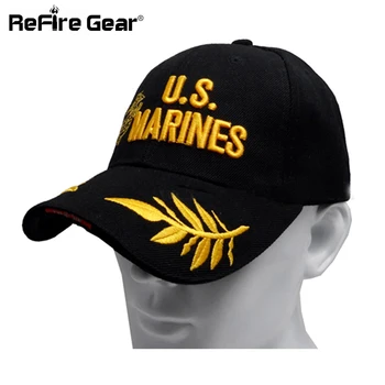 JAV jūrų Pėstininkas Militar Stiliaus Armijos Beisbolo kepuraitę Vyrų, Moterų Atsitiktinis Taktinis Kepurės Mados Reguliuojama Medvilnės Snapback Skrybėlę Hip-Hop Kepurės