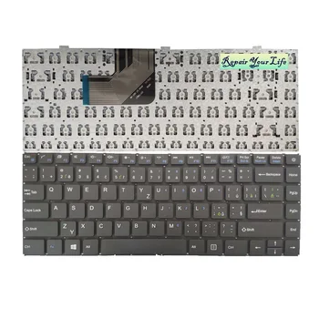 Nešiojamas klaviatūros Prestigio Smartbook 133S SK Slovakija ispanų/portugalų JM-290 YJ-522 KJK649 juoda, vidaus be rėmo