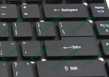 Naujas JAV Notebook Laptop klaviatūros Acer Aspire E5 - 471G 421G 422G 472G 50R4 V3 471G ZQ0 3830 3830T 4830 4830G Juoda V121602AS2