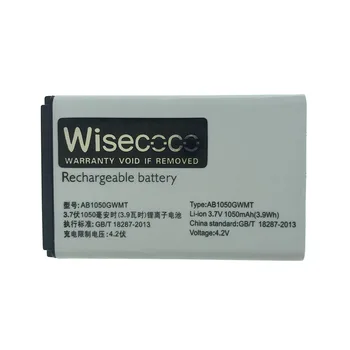 WISECOCO 1000mAh Baterijos Philips E106 E103 Smart Mobilųjį telefoną AB1050CWMC AB1050GWML +Sekimo Numerį
