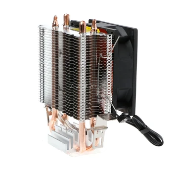 2 Heatpipe Aliuminio PC CPU Aušintuvo Aušinimo Ventiliatorius Intel 775/1155 AMD 754/AM2
