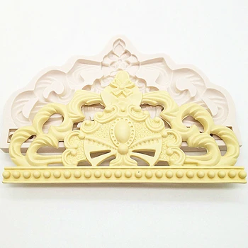 Crown Silikono Formos Minkštas Pelėsių Tortas Dekoravimo Priemonės Šokolado Gumpaste Pelėsių K399