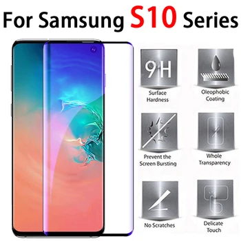 Naujas Grūdintas Stiklas Samsung s10plus s10 Ekrano apsaugos note10 10plus s20 s20plus s20ultra visiškai padengti grūdinto